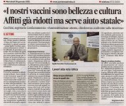 Confcommercio di Pesaro e Urbino - «I nostri vaccini sono bellezza e cultura Affitti già ridotti ma serve aiuto statale» - Pesaro
